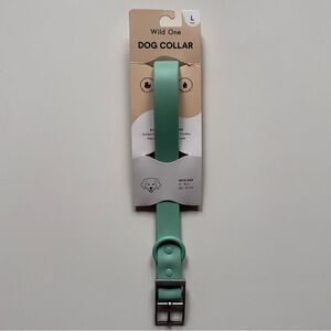 Wild One Dog Collar - L (15-18") - Seafoam